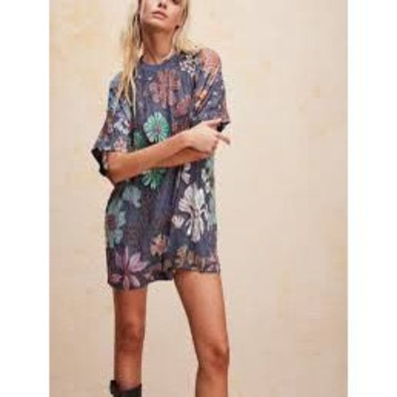 Free People Jewel Mini Dress Size XS - Picture 1 of 8